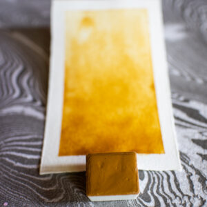 Yellow Ochre Watercolour | Half Pan